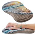thumbnail image 1 of Alfombrilla de ratón Hokafenle, ergonómica, 30 x 20 cm, Beach Sunset, 1 of 6