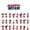 color2, variant on 15Pcs Spidey Cake Topper and Cupcake Toppers Set Birthday Party Supplies for Themed Birthday Decorations Supplies