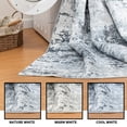 thumbnail image 2 of ChakmeOne 5x7 Non-Slip Washable Area Rug - Modern Rug with Non-Slip Rubber Backing,Soft Pet Friendly Carpet Stain-Resistant Under Table Rug for Living Room,Bedroom,Dining Room,Office, 2 of 11