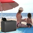 thumbnail image 5 of My Travel Dream Travel Makeup Bag for Women,Waterproof Leather Cosmetic Bag Portable Toiletry Bag,Travel Case,Cosmetic Organizer Tools, 5 of 10