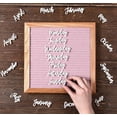 thumbnail image 3 of Felt Letter Board 10x10 +2sets PRE-Cut Letters +Stand +UPGRADED WOODEN Sorting Tray! Letters Board, Letter Boards, Letterboard, W, 3 of 8