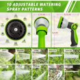 thumbnail image 2 of Boquilla para manguera de jardín AUTOMAN, paquete de 2 pulverizadores con control de pulgar, 2 of 7