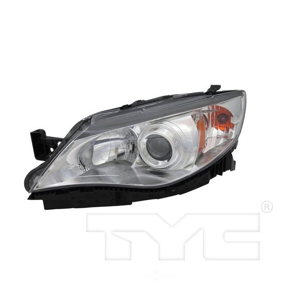 TYC Halogen Headlight Lamp Left Driver for 12-14 Subaru Impreza WRX Sedan/Wagon Fits 2014 Subaru Impreza