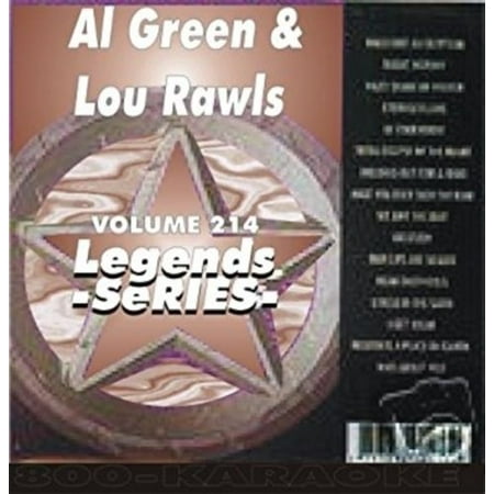 LOU RAWLS Al Green Karaoke CDG (The Best Of Lou Rawls)