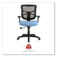 thumbnail image 6 of Alera Elusion Series Mesh Mid-Back Swivel/Tilt Chair, 17.9" to 21.8" Seat Height, Light Blue Seat, 6 of 13