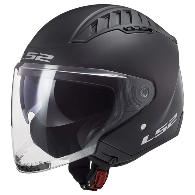 Casco de Moto Abierto LS2 Helmets Copter Negro Mate
