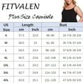 thumbnail image 6 of FITVALEN Women's Camisole with Built in Bra Adjustable Straps Tank Tops Loose Casual Cami Sleeveless Summer Tops, 6 of 6