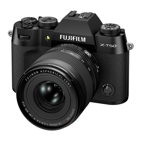 Fujifilm X-T50 Mirrorless Camera Body with XF16-50mm Lens (Black)