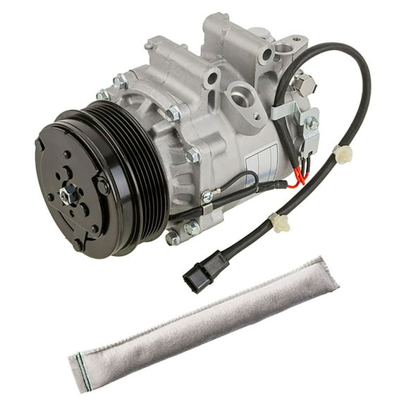For Honda Civic 2012 2013 2014 AC Compressor w/ A/C Drier - BuyAutoParts