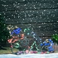 thumbnail image 4 of Fiudx Letrero Navideño de Muñeco de Nieve Diy, Decoración para Jardín Al Aire Libre, Escena de Pelea de Bolas de Nieve Brillante, Luces de Colores, Regalo Navideño Único, Uso Interior/Exterior, Tamañ, 4 of 7