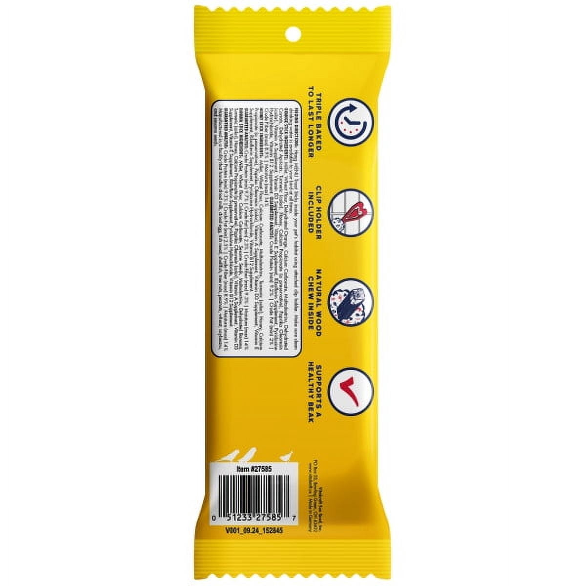(4 pack) MENU Treat Sticks for Canary/Finch/Parakeet Vrty Pk 2.5 oz- 3 Sticks