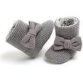 thumbnail image 5 of Infant Boots Winter Baby Girl Shoes Soft Sole Anti-Slip Toddler Snow Warm Prewalker Newborn Boots, 5 of 7