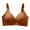 Coffee, variant on Comfy Bras for Women Women Everyday Comfortable Wireless Bra Soft Seamless Tshirt Bras Supportive Push Up T Shirt Bras for Women Grey 36