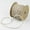 Ivory, variant on 2.5mm x 50 Yards Decorative Two Tone Burlap Jute Rope Twine (Black)