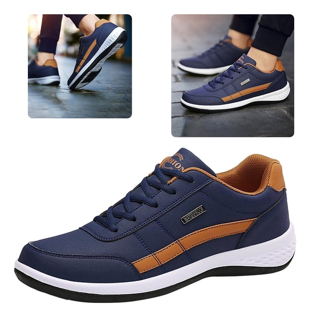 Zapatos Al Aire Libre Con Cordones para Correr Casuales Deportivas Hombre Ligero