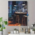 thumbnail image 4 of Qisvanset Praying Woman Art Canvas 15.75x11.81 Inches, 4 of 8