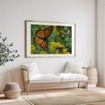thumbnail image 5 of Wasp and Butterfly on Goldenrod - York Pennsylvania Photography Butterfly Insect Nature Wildlife Floral Garden Scenic Unframed Wall Art Print 5 x 7 inches, 5 of 9