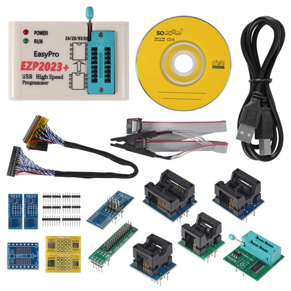 Programador USB SPI ACEIRMC EZP2023 con juego de 12 adaptadores
