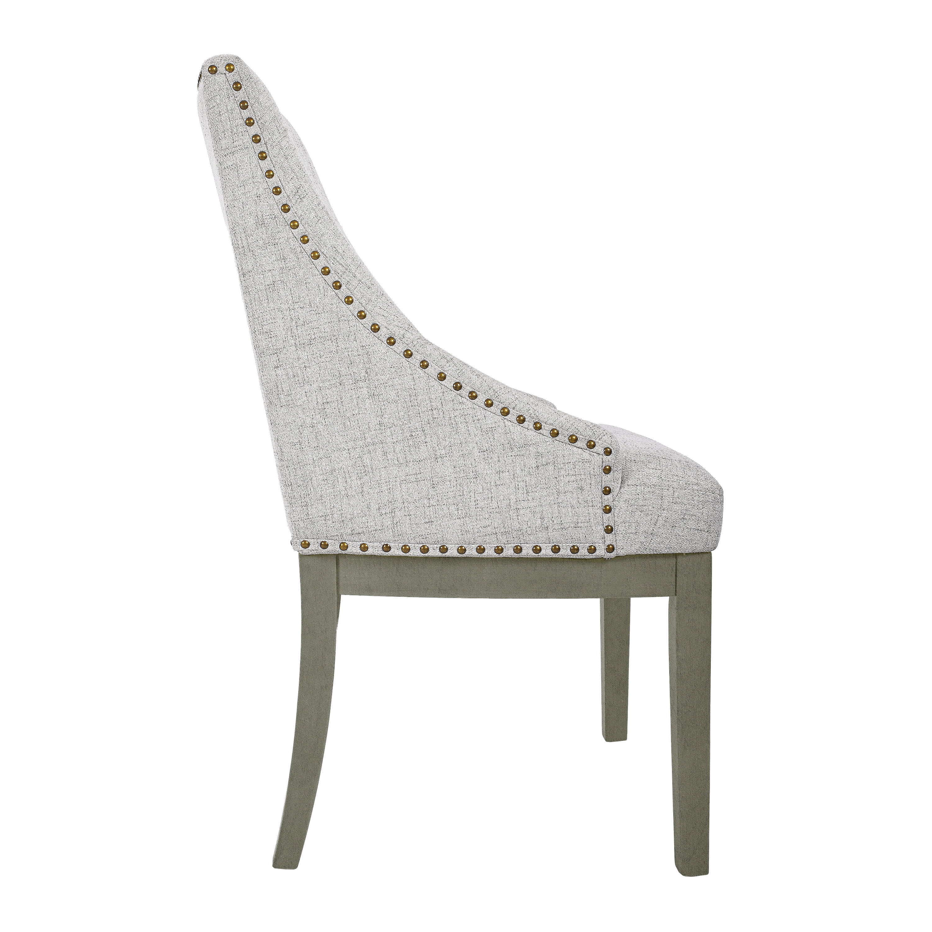HomePop Upholstered Dining Chair, Neutral