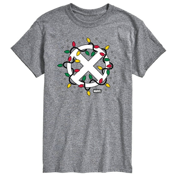 Marvel - Holiday Xmen Logo - Men's Short Sleeve Graphic T-Shirt