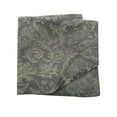 thumbnail image 2 of Ultimate Textile (3 Dozen) Miranda 17 x 17-Inch Damask Cloth Napkins- Jacquard Weave, Pewter Grey, 2 of 3