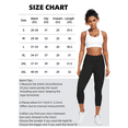 thumbnail image 4 of NELEUS Womens High Waist Capri Yoga Leggings Cropped Pant for Workout with Two Pockets,White,US Size S, 4 of 9