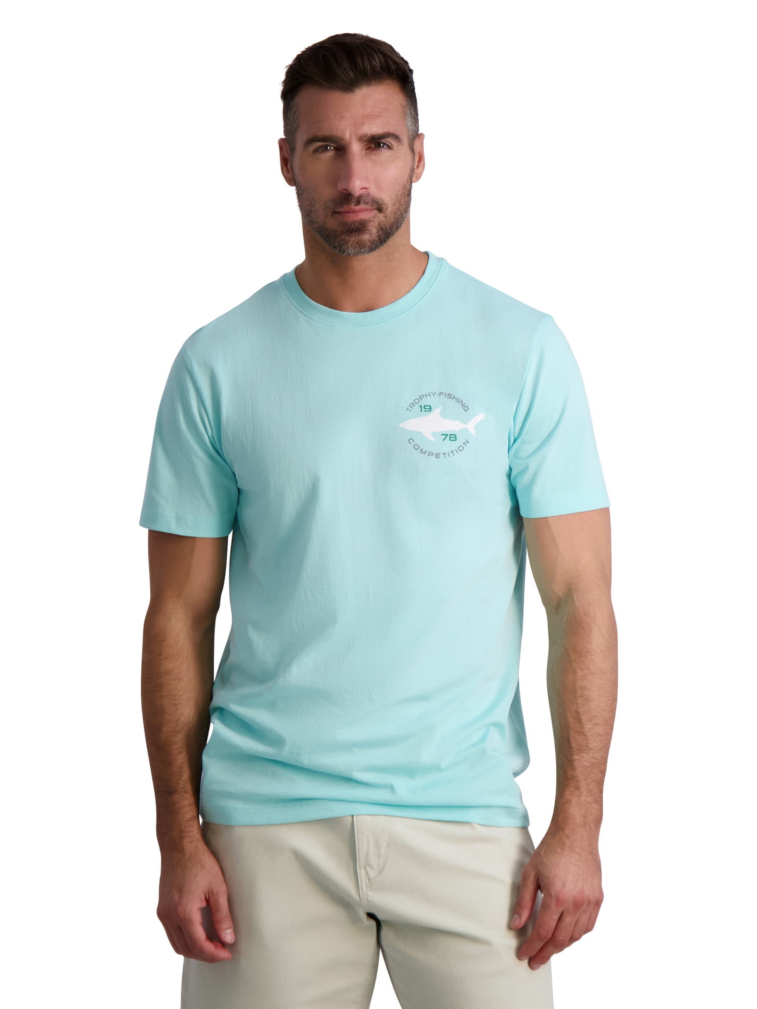 Chaps Men's Short Sleeve Graphic Tee -Sizes XS up to 4XB - Walmart.com