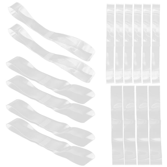 unbranded  8 Pairs Invisible Transparent Shoelaces TPU Straps Convenient Miss Women's