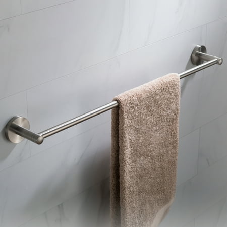 KRAUS Elie™ 24-inch Bathroom Towel Bar, Brushed Nickel Finish - Walmart.com