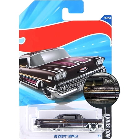 HW 2025 58 Chevy Impala Rod Squad