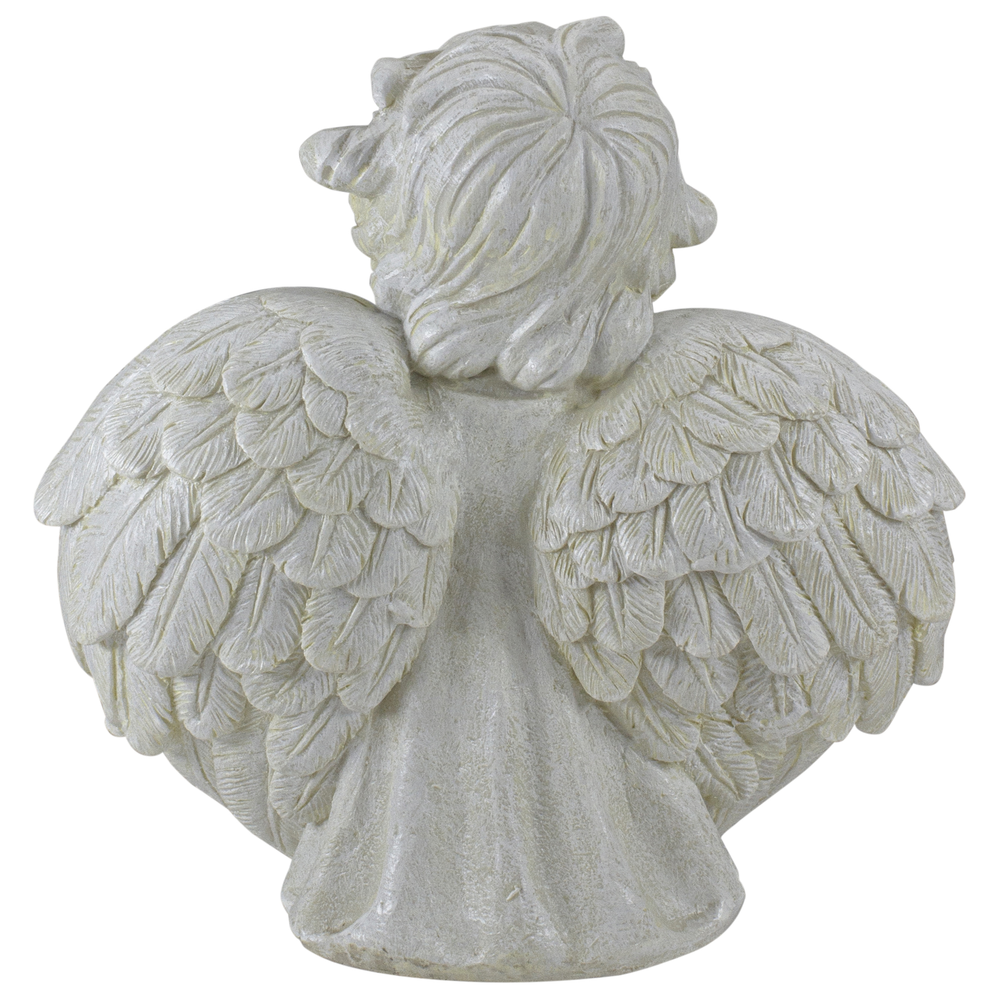 Northlight 9" Cherub Angel Wings Bird Feeder Outdoor Garden Statue - image 3 of 5