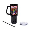 thumbnail image 3 of Marvel Comics The Avengers 40-Ounce Black Stainless Steel Tumbler With Handle, 3 of 8