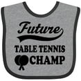thumbnail image 3 of Inktastic Table Tennis Future Champ Boys or Girls Baby Bib, 3 of 4