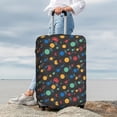 thumbnail image 6 of Picia Vintage Records Luggage Protector Cover Thicken Suitcase Protector Cover Fit 18-32 Inch Luggage-Small, 6 of 9