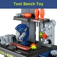 thumbnail image 5 of Kids Tool Bench Set, Pretend Play Construction Workbench Toys for Toddlers 3-5, STEM Workshop Playset for Boys, Realistic Engineering Tool Set, Cool Birthday Gifts for Child Girl Age 4-6, 5 of 9