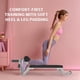 thumbnail image 2 of Banco Nordic Ajustable con Ruedas – Entrenamiento de Piernas, Glúteos e Isquiotibiales – 204 kg – Compacto – Gimnasio en Casa – Blanco, 2 of 7
