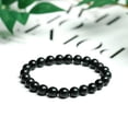 thumbnail image 5 of 6mm/8mm Shungite Bracelet, Shungite Gemstone Beads,Radiation EMF Protection USA, 5 of 10