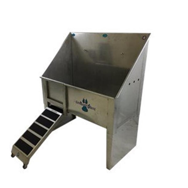 Groomers Best GB58WTADAL 58 in. WalkThrough Bathing Tub with Left