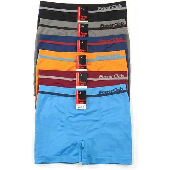 Iheyi 1 or 6 or 12 Pieces Men's Brief Boxer Seamless Boyshorts Panty S/M/L (40002/40003) (1 Piece Any Color We Pick, Style # MS011)