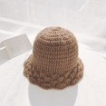 thumbnail image 4 of CoCopeaunts Plain Bucket Hat for Women Winter Knitted Unisex Warm Bonnet Cap Trendy Oversized Comfort Ladies Bucket Cap Packable, 4 of 8
