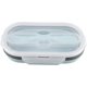 thumbnail image 2 of Fiambrera de silicona, caja Bento, contenedor de almacenamiento de alimentos plegable con tapa con Clip, 1 Uds., 2 of 5