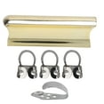 thumbnail image 3 of Guitar Steel Bar, Guitar Slide Bar Professional Standard Solid  For Electric Guitar Accessories Gold, 3 of 8