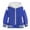 Blue, variant on Little Boys Jackets Kids Varsity Baseball Jacket Girls Boys Lightweight Cardigan Sweats Varsity Sport Team Uniforms School Coat Purple Size,9-10 Years