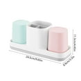 thumbnail image 3 of shyuyusa Toothbrush Holder Stand - Bathroom Counter Organizer, 3 of 6