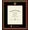 Black, variant on Coastal Carolina University Diploma Frame, Document Size 11" x 14"