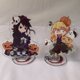 thumbnail image 4 of Anime Demon Slayer Figura Rengoku Kyoujurou Acrílico Stand Modelo Kimetsu No Yaiba Tomioka Giyuu Signo De Pie Regalos De Halloween, 4 of 4