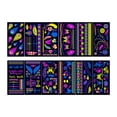 thumbnail image 4 of 12 piezas de tatuajes que brillan en la oscuridad que reaccionan a la , pegatinas para suministros de fiesta Estilo B, 4 of 8