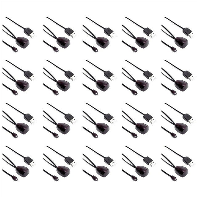 20X Extensor IR Infrarrojo IR Receptor de Control Remoto USB IR Receptor Adaptador Transmisor para Caja de Cable Receptor Estéreo HD TV