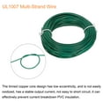 thumbnail image 4 of UL1007 26AWG Gauge Stranded Hook-Up Wires, Electrical Wire Tinned Copper Wire 30m/100ft Green, 4 of 6