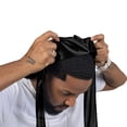 thumbnail image 2 of Durag ForceWave Silky Satin Deluxe, paquete de 2 piezas, color negro, 2 of 8